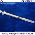 Disposable Syringe with Needle (1ml)